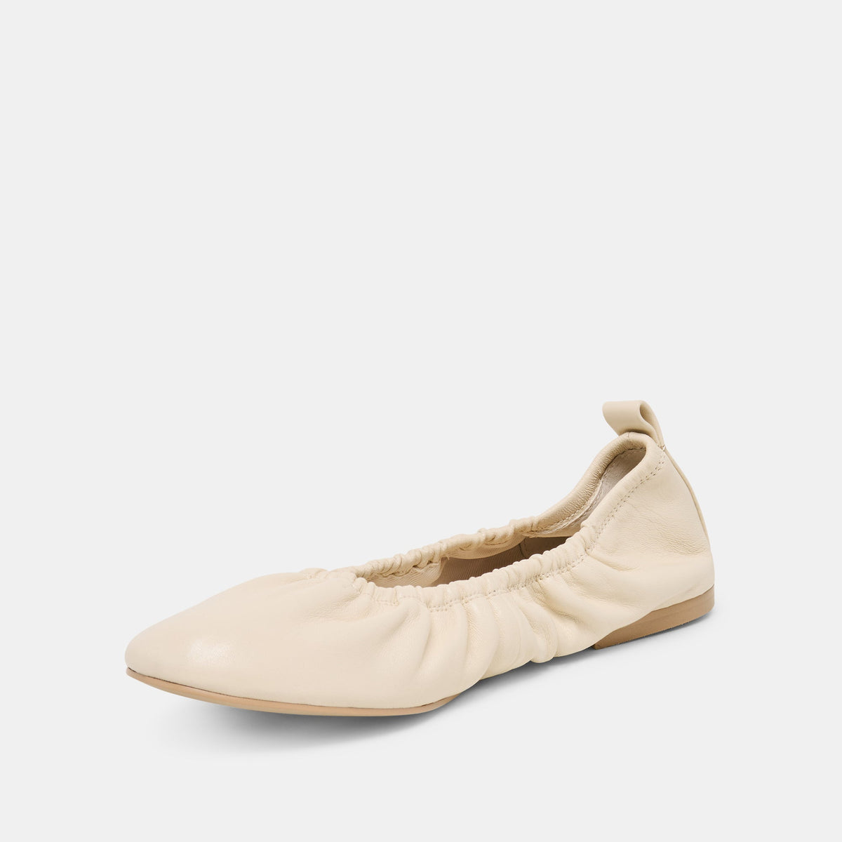 Conrad Bone Leather Ballet Flats | Dolce Vita