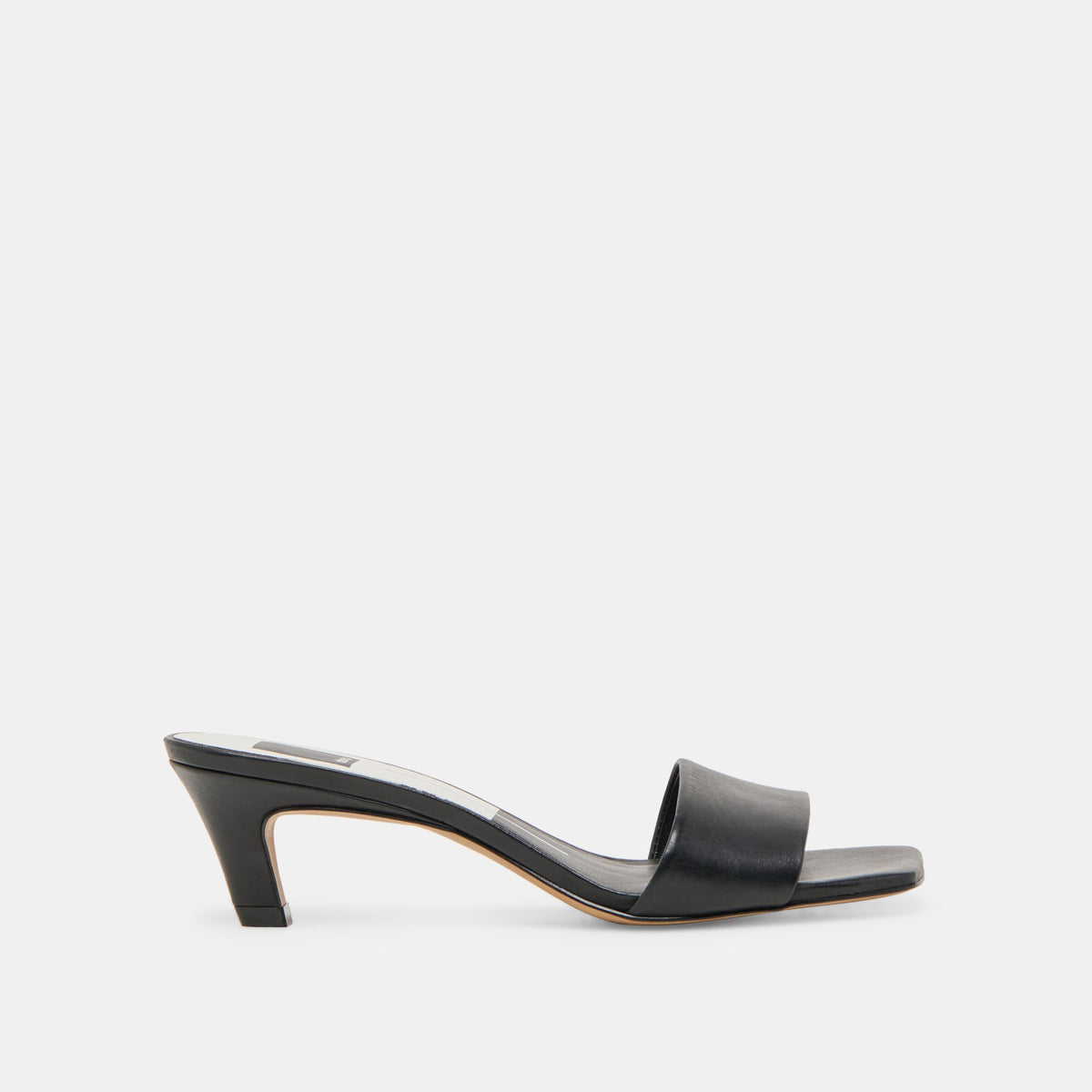 Rexa Black Leather Heels | Dolce Vita