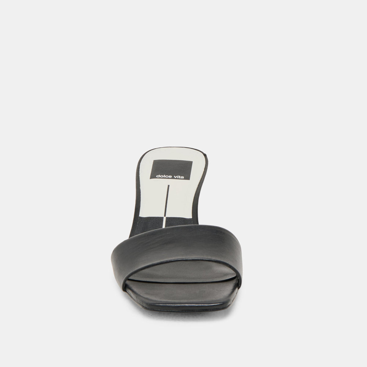 Rexa Black Leather Heels | Dolce Vita
