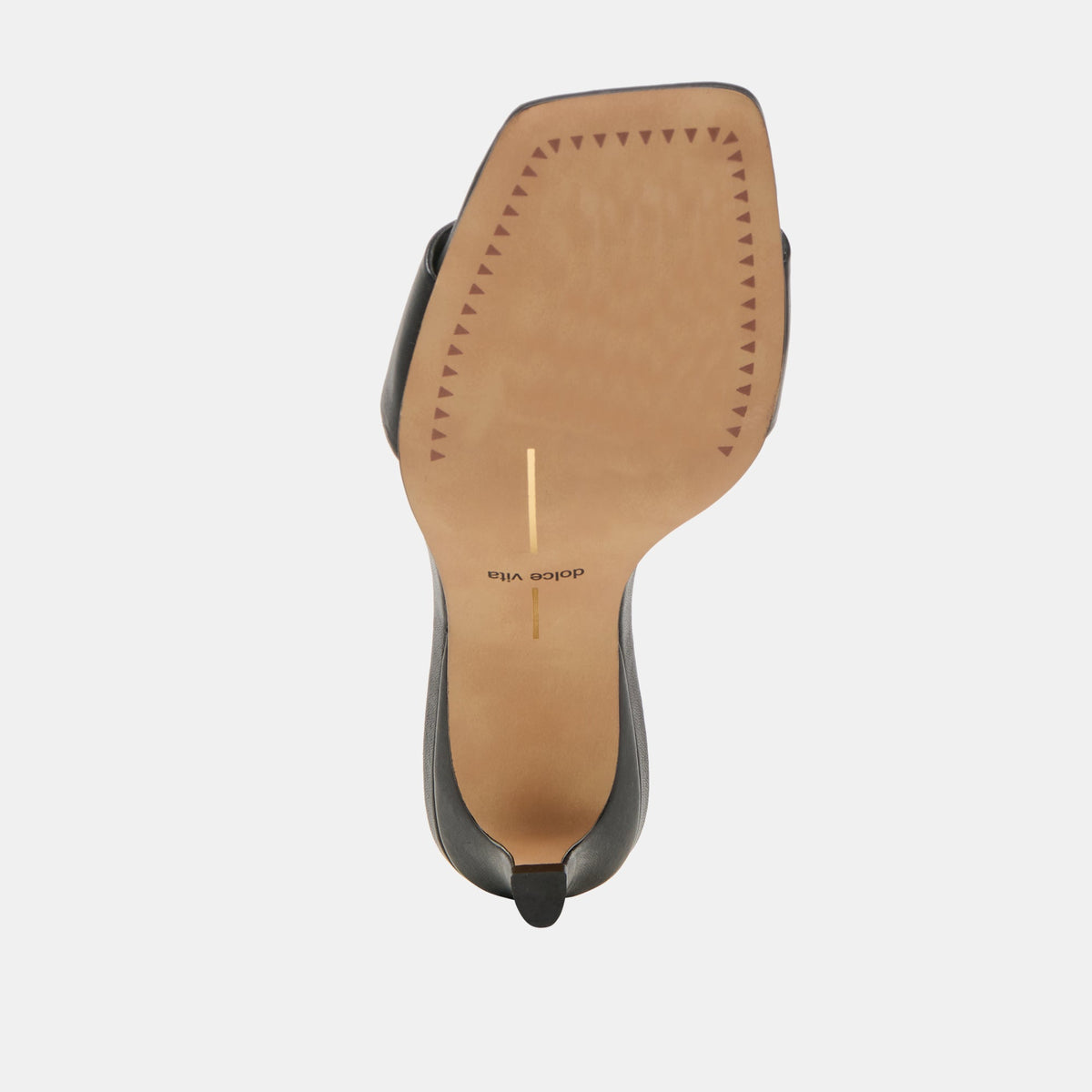 Rexa Black Leather Heels | Dolce Vita