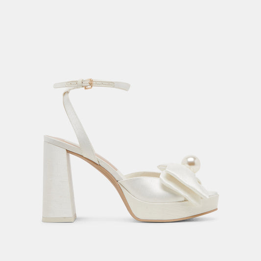 PATTON HEELS IVORY SATIN
 – Dolce Vita | Dolce Vita