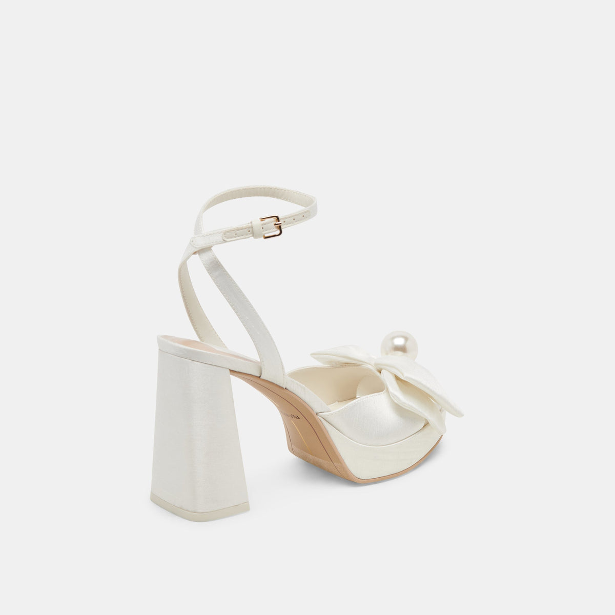 PATTON HEELS IVORY SATIN
 – Dolce Vita | Dolce Vita