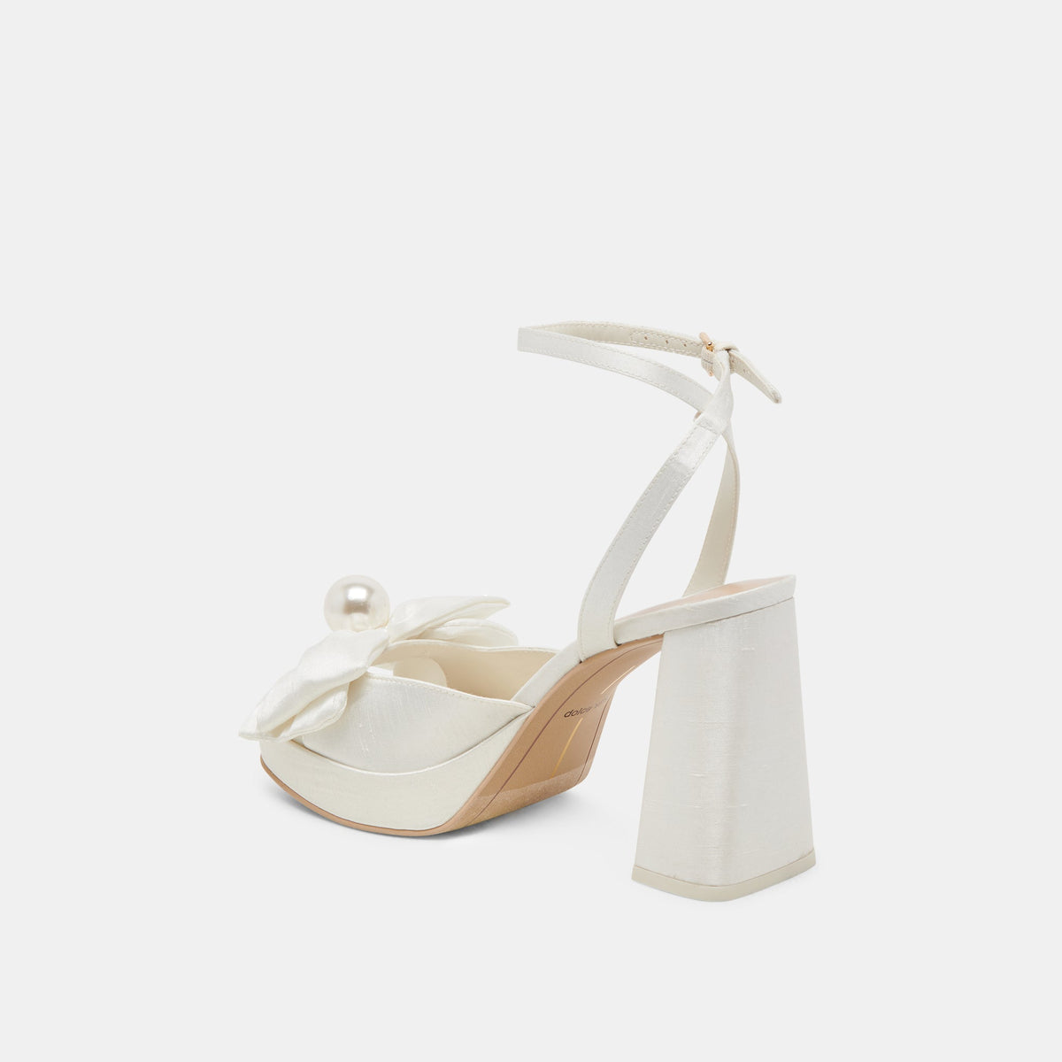 PATTON HEELS IVORY SATIN
 – Dolce Vita | Dolce Vita