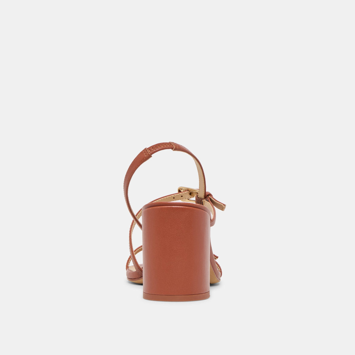 Faye Cognac Leather Heels | Dolce Vita