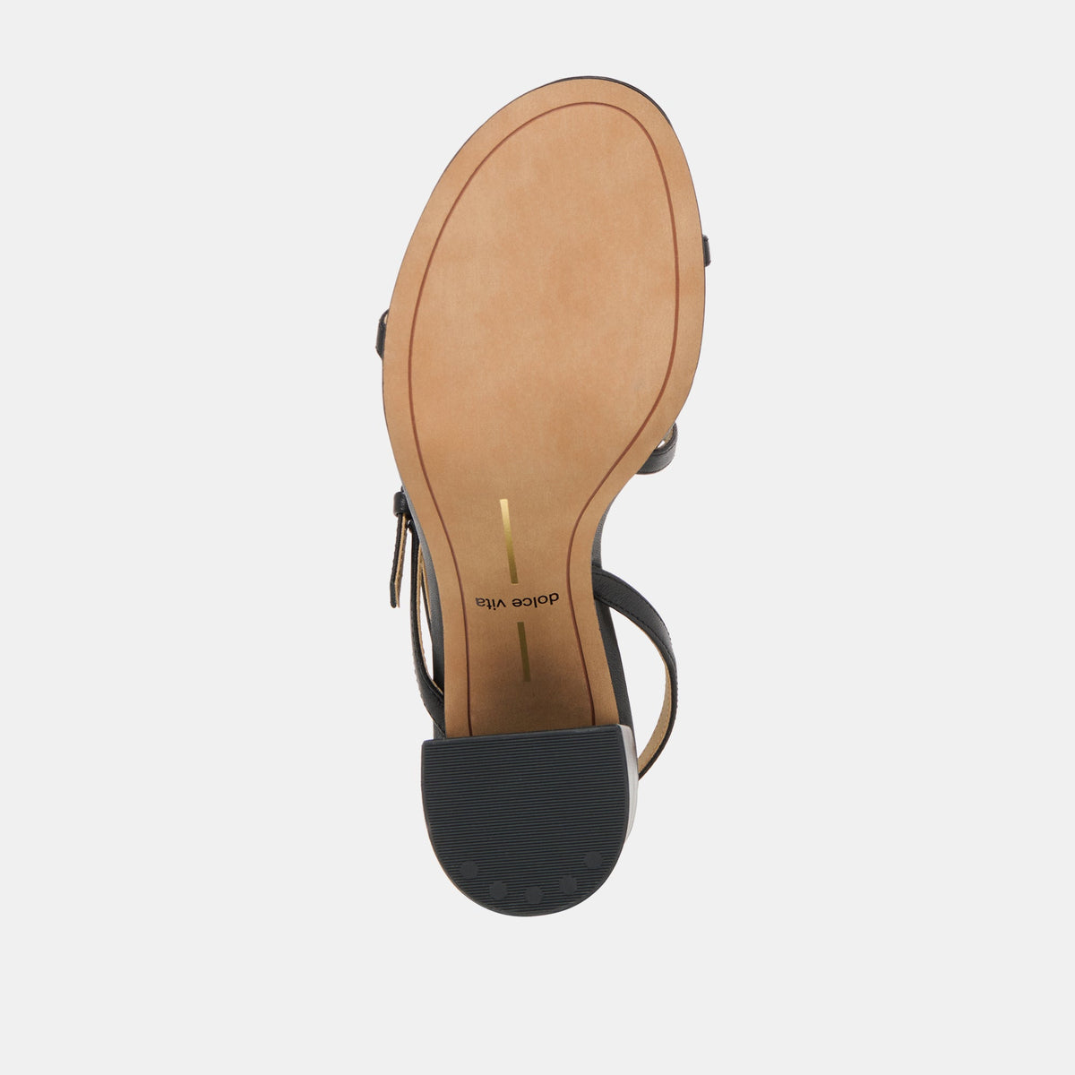 Faye Black Leather Heels | Dolce Vita