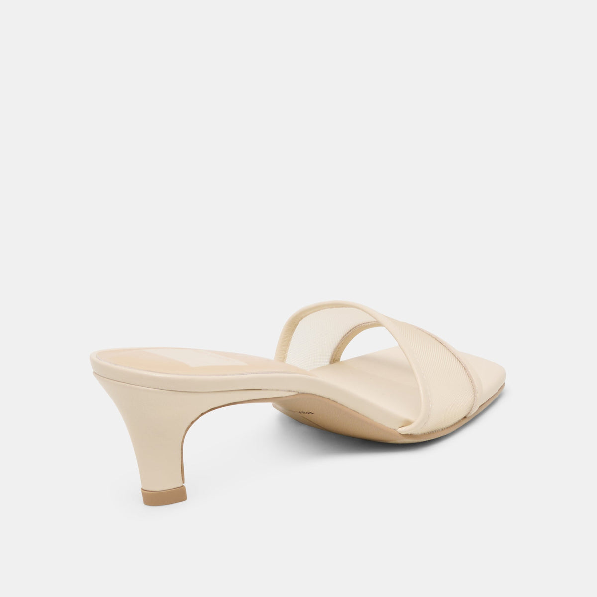 Rexa Mesh Creme Mesh Heels | Dolce Vita