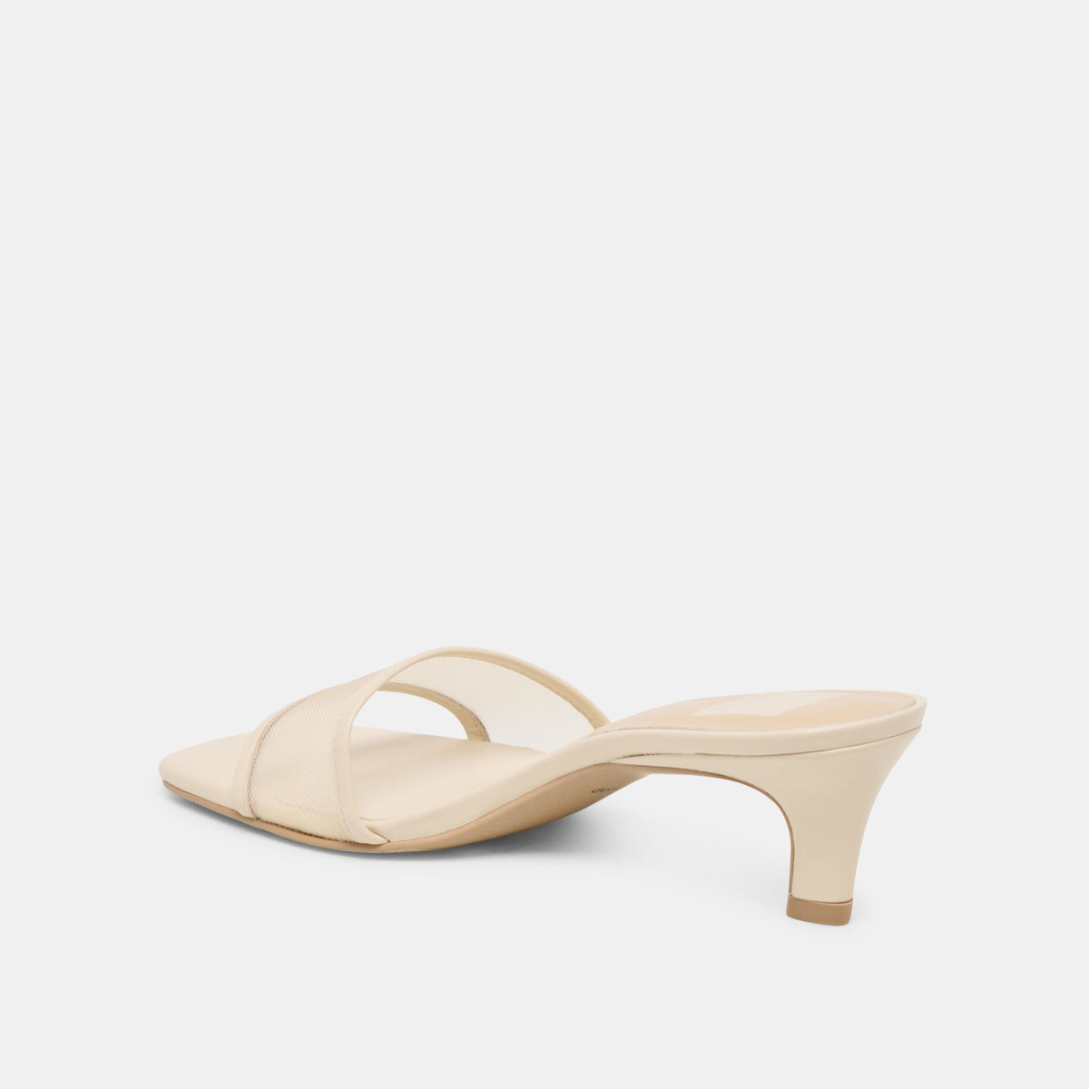 Rexa Mesh Creme Mesh Heels | Dolce Vita