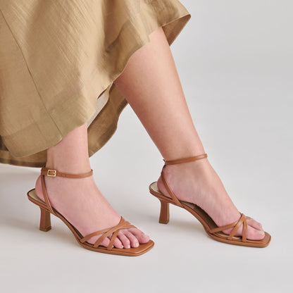 Manji Saddle Leather Heels | Dolce Vita