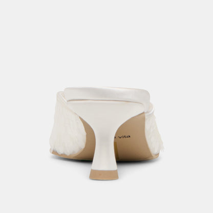 Cleo Ivory Sequin Heels | Dolce Vita