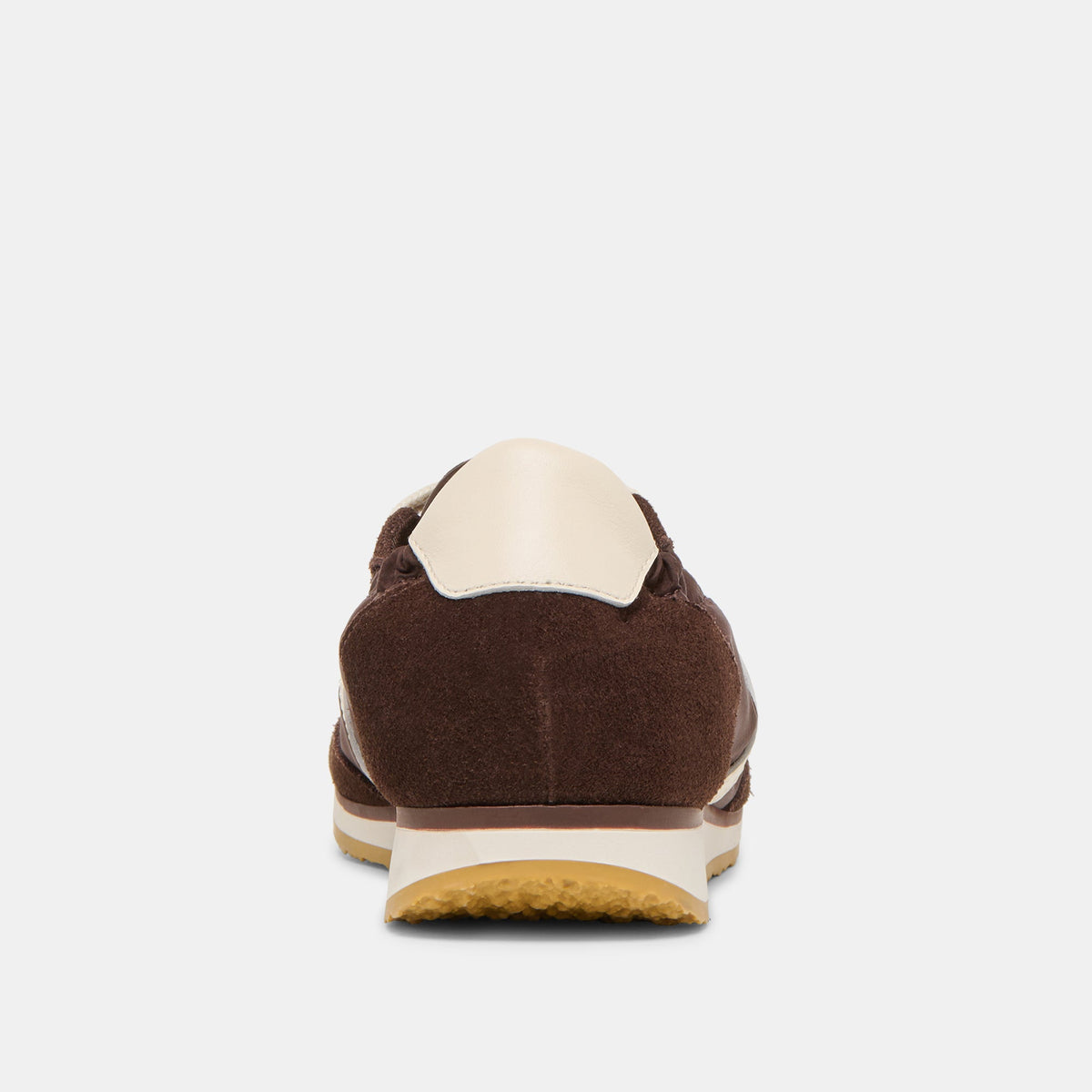 Sariya Dk Brown Nylon Sneakers | Dolce Vita