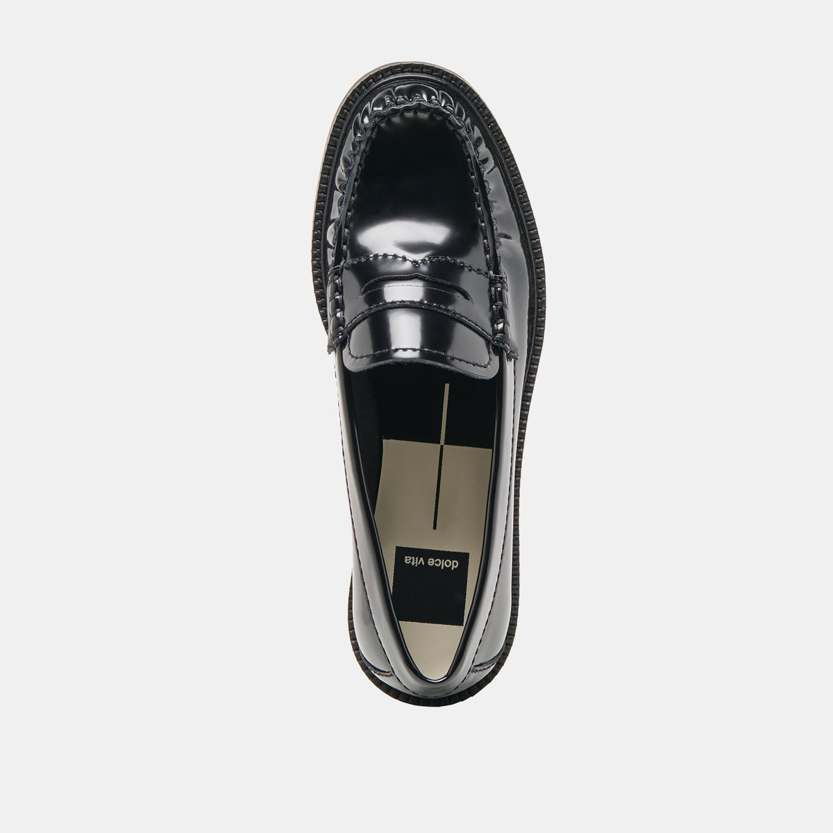 Merek Midnight Boxleather Loafers | Dolce Vita