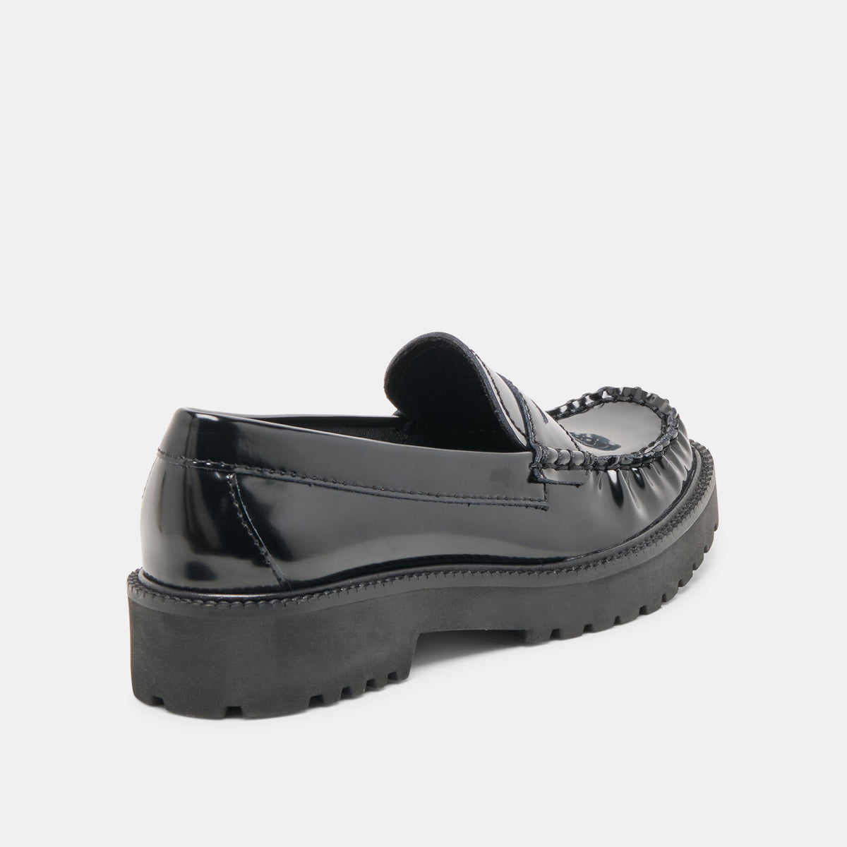 Merek Midnight Boxleather Loafers | Dolce Vita