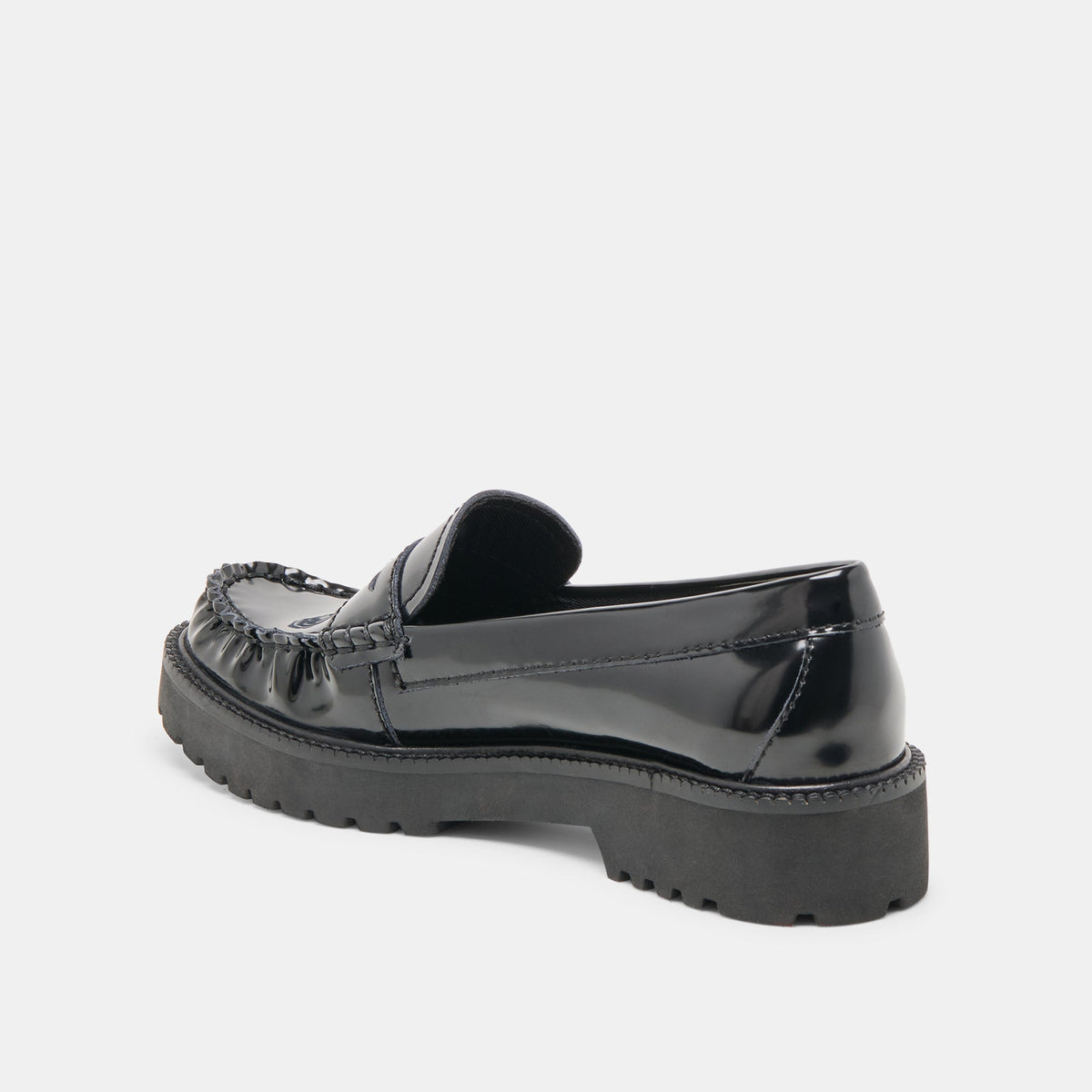Merek Midnight Boxleather Loafers | Dolce Vita