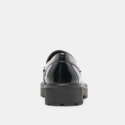 Merek Midnight Boxleather Loafers | Dolce Vita