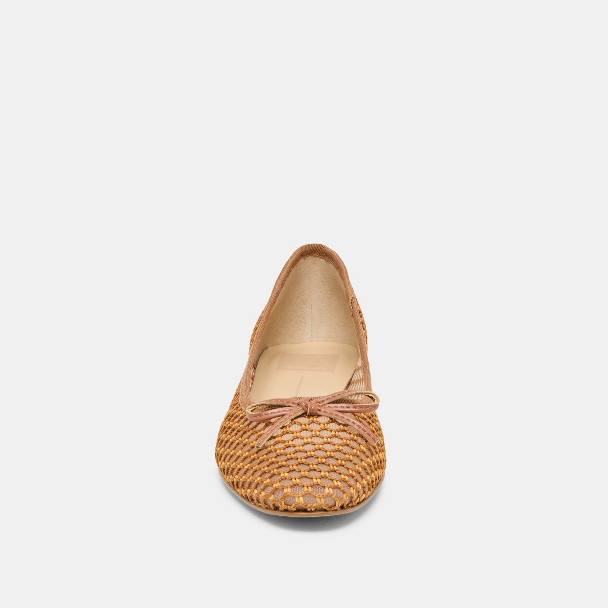 Ulicia Coral Woven Mesh Ballet Flats | Dolce Vita
