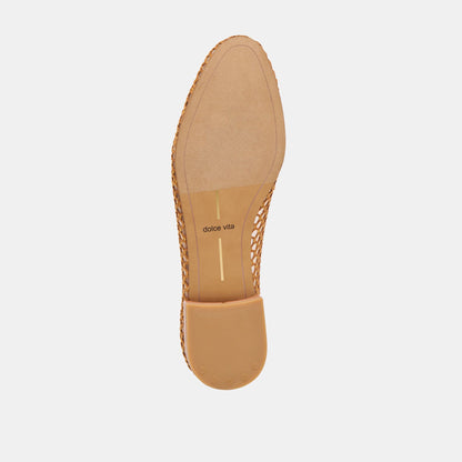 Ulicia Coral Woven Mesh Ballet Flats | Dolce Vita
