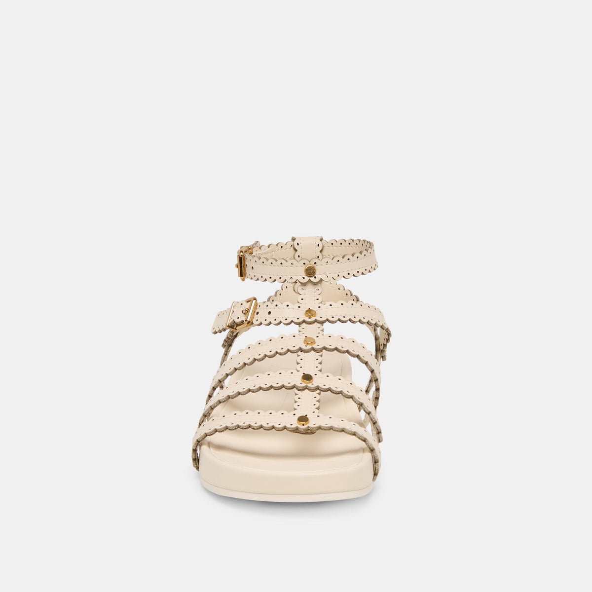 Susana Creme Leather Sandals | Dolce Vita