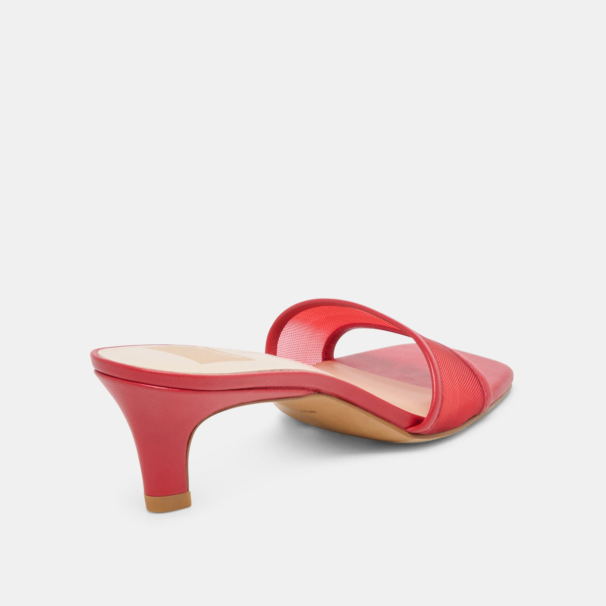 Rexa Mesh Cherry Mesh Heels | Dolce Vita