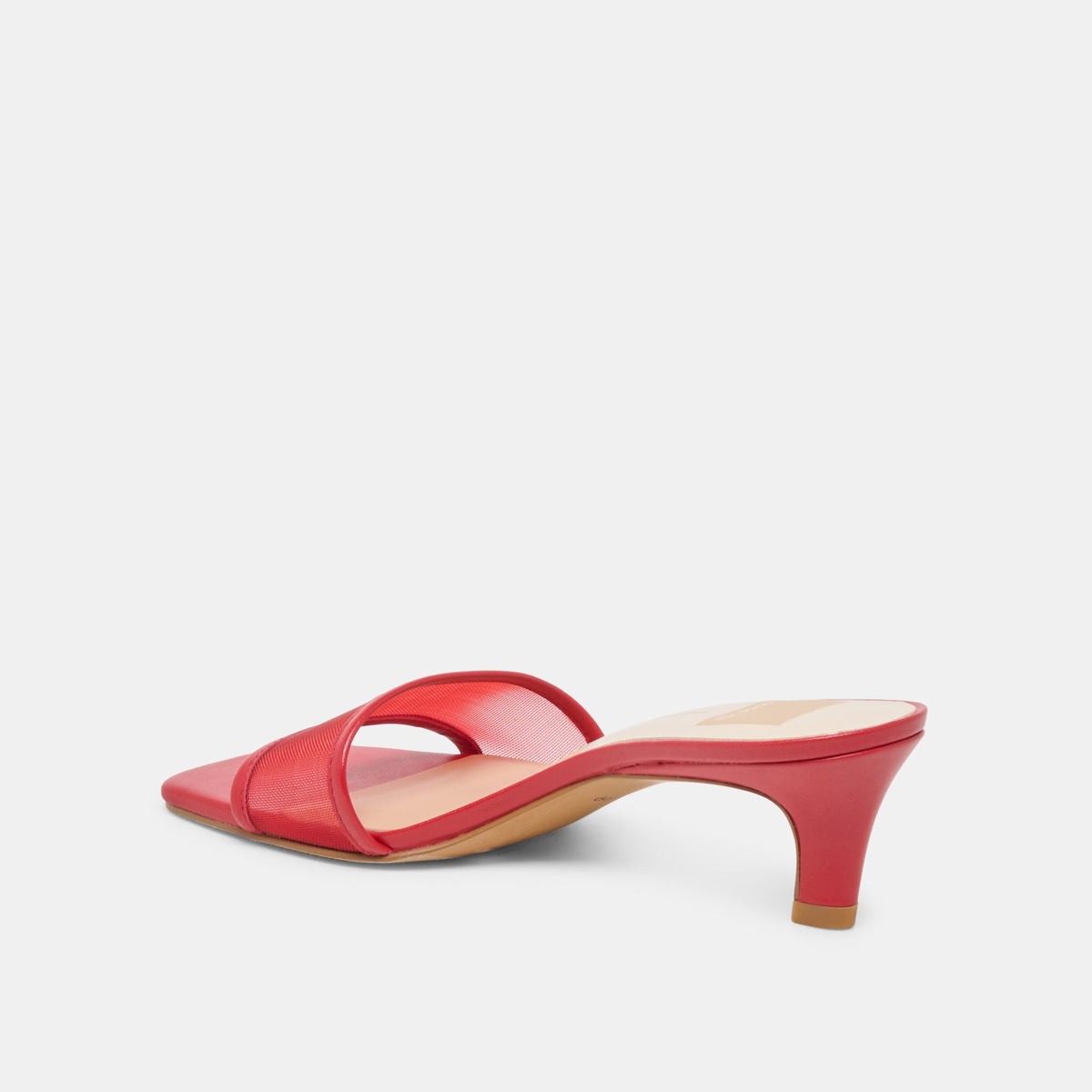 Rexa Mesh Cherry Mesh Heels | Dolce Vita