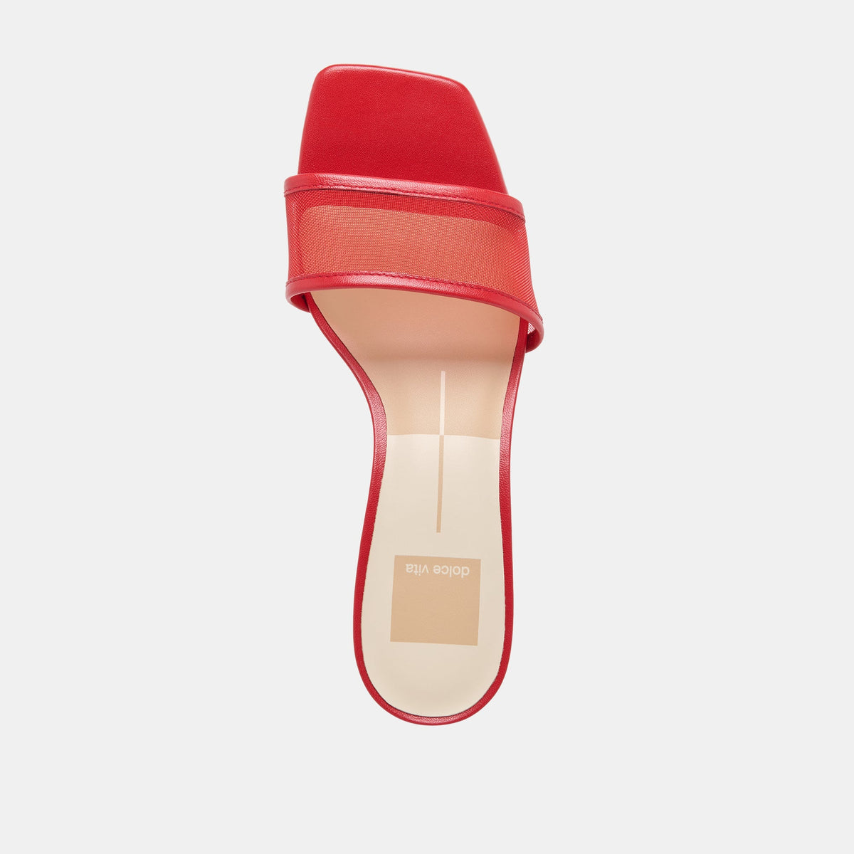Rexa Mesh Cherry Mesh Heels | Dolce Vita