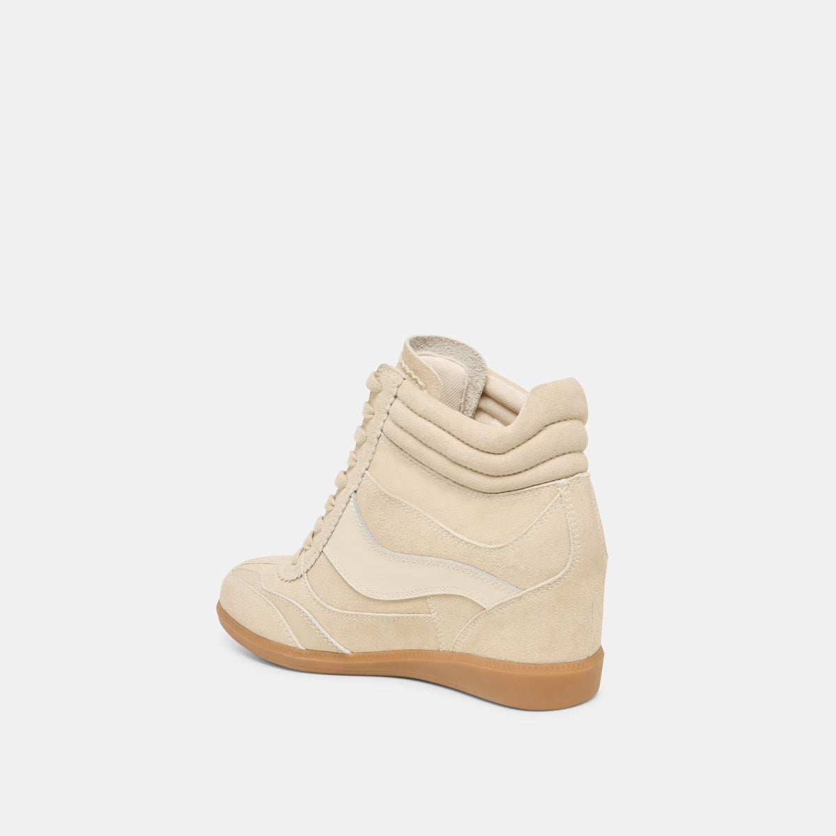 Issac Oatmeal Suede Sneakers | Dolce Vita