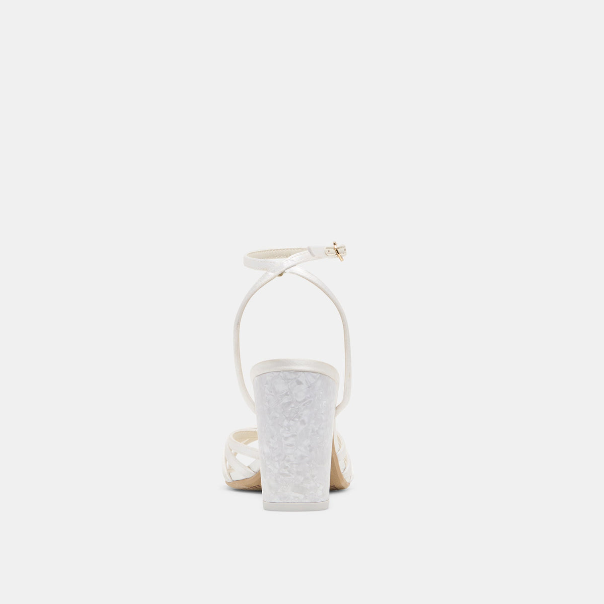 Ronica True White Satin Heels | Dolce Vita