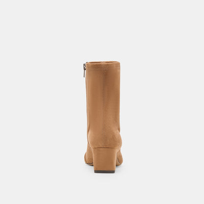Anika Lt Brown Stella Suede Boots | Dolce Vita