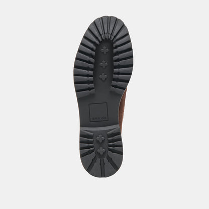 Merek Dk Brown Suede Loafers | Dolce Vita