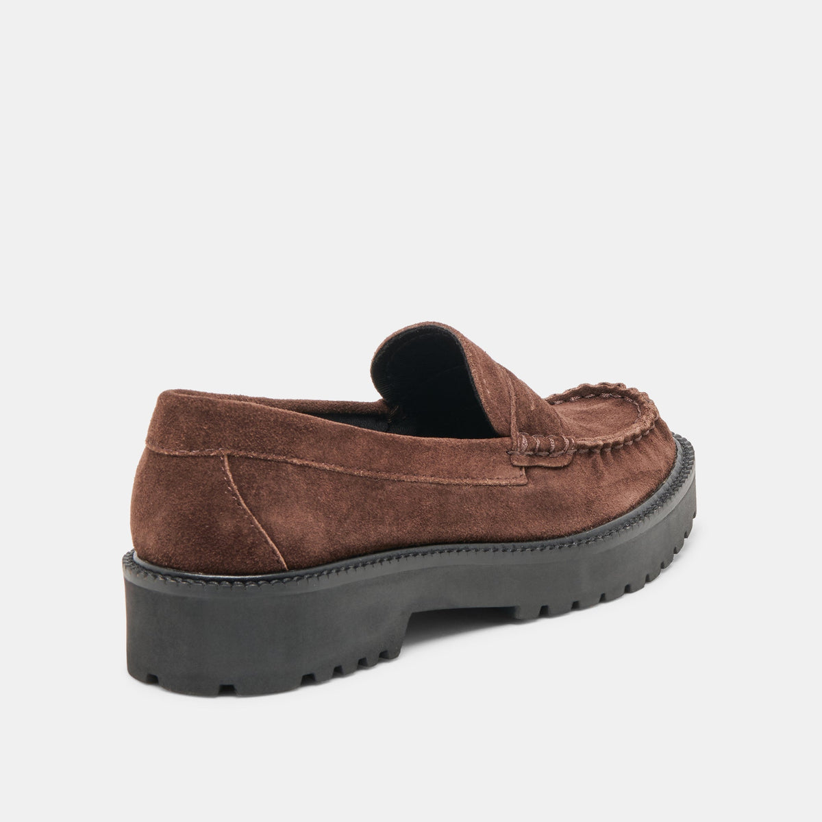 Merek Dk Brown Suede Loafers | Dolce Vita