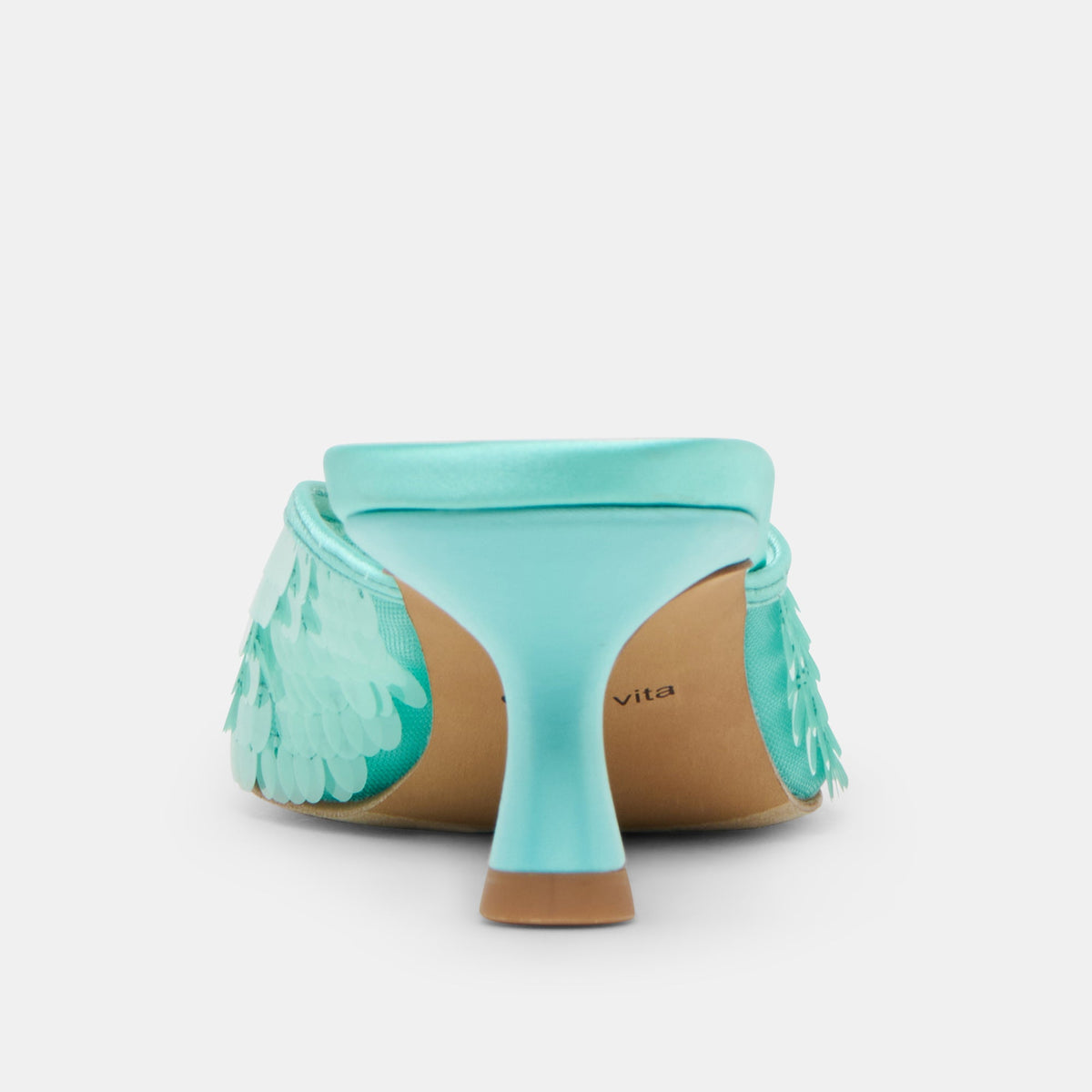 Cleo Sequin Aqua Sequin Heels | Dolce Vita