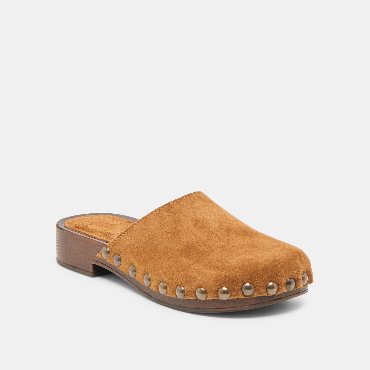 Alanis Chestnut Suede Flats | Dolce Vita