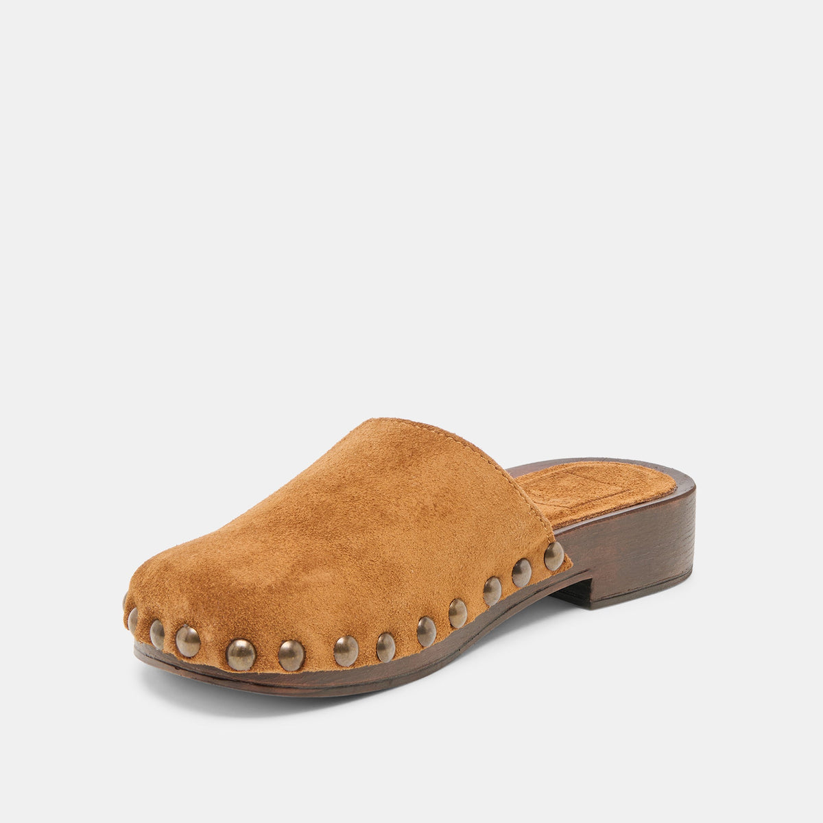 Alanis Chestnut Suede Flats | Dolce Vita