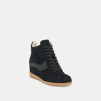 Issac Onyx Suede Sneakers | Dolce Vita