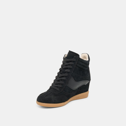 Issac Onyx Suede Sneakers | Dolce Vita