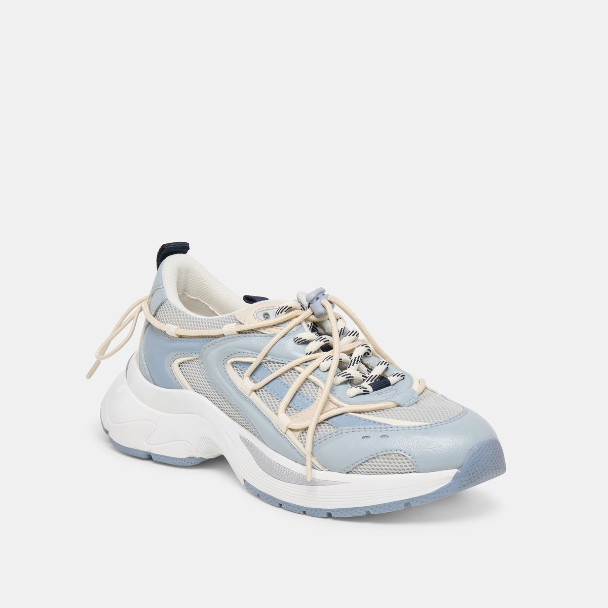 Selmar Blue Multi Leather Sneakers | Dolce Vita