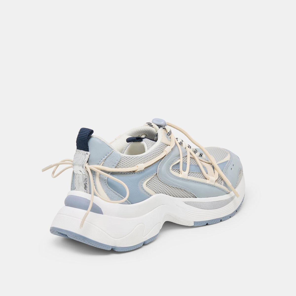 Selmar Blue Multi Leather Sneakers | Dolce Vita
