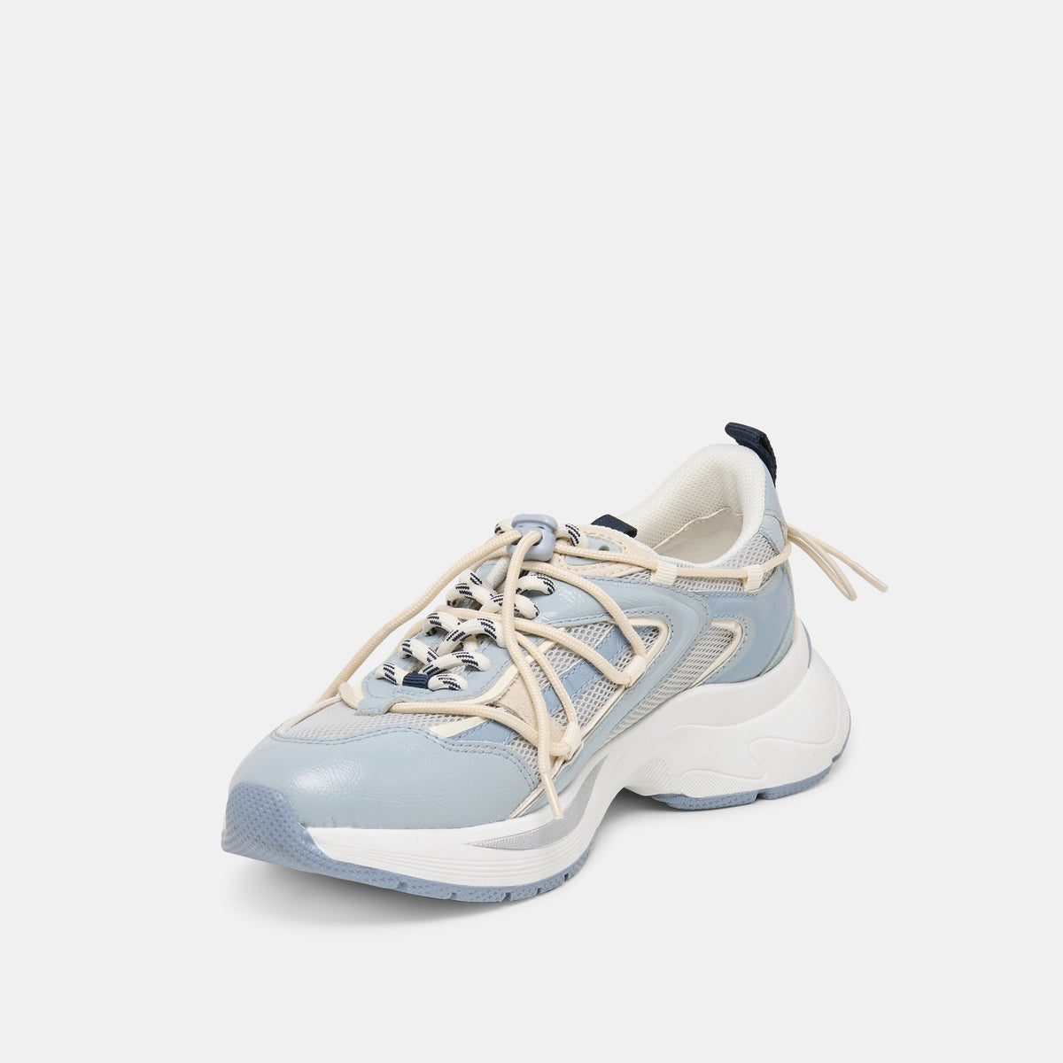 Selmar Blue Multi Leather Sneakers | Dolce Vita