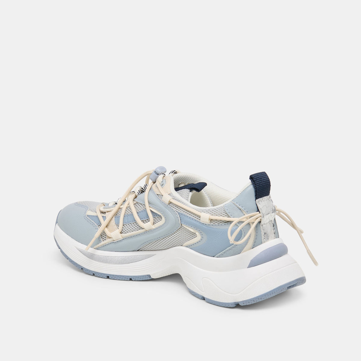 Selmar Blue Multi Leather Sneakers | Dolce Vita