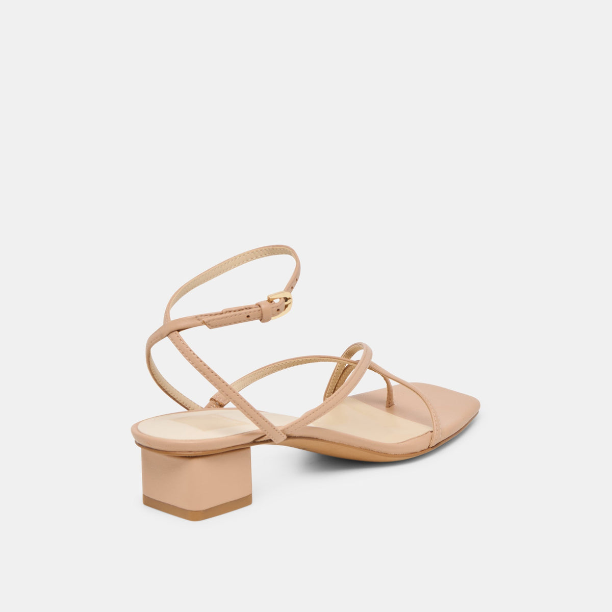 Karlos Wide Lt Tan Leather Sandals | Dolce Vita