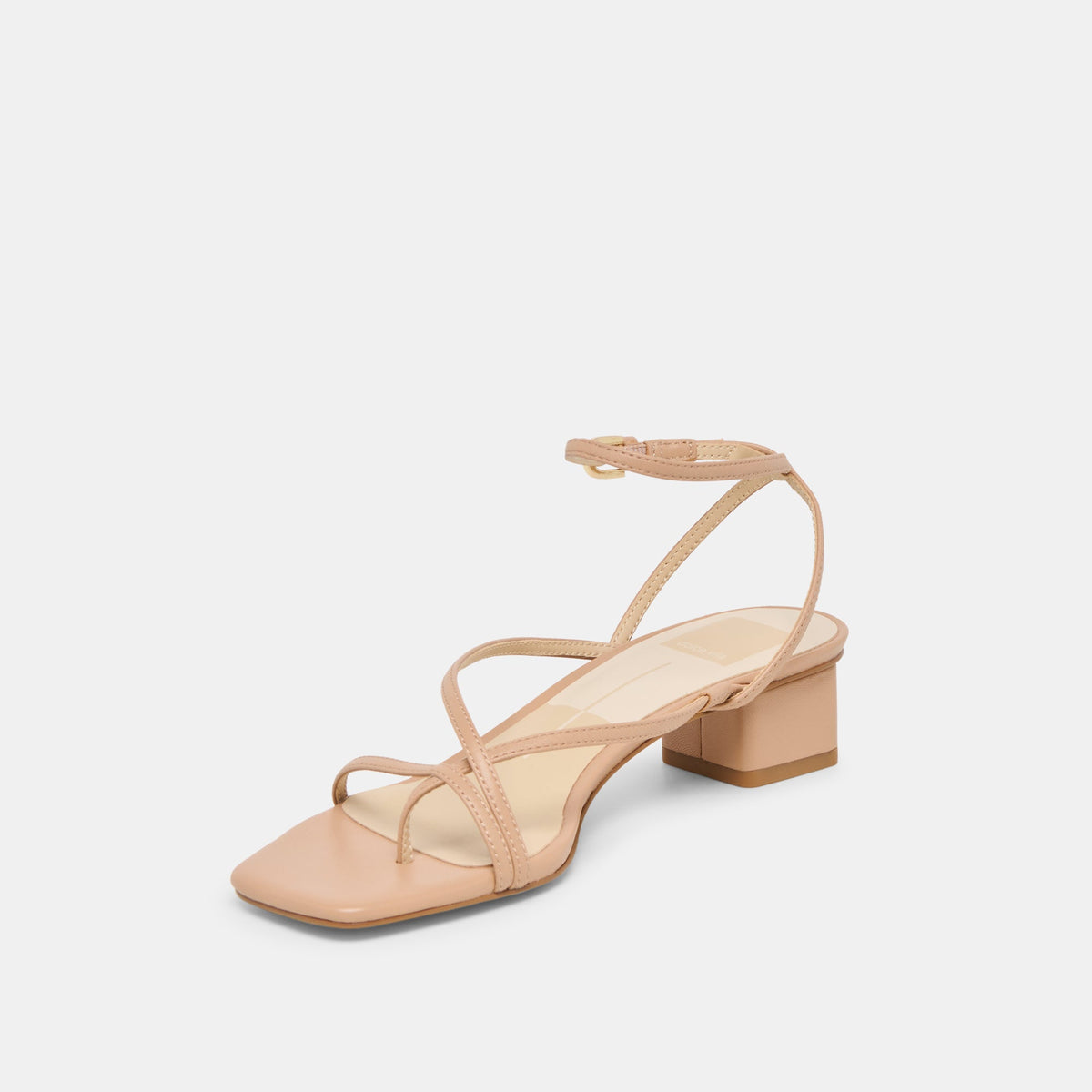 Karlos Wide Lt Tan Leather Sandals | Dolce Vita