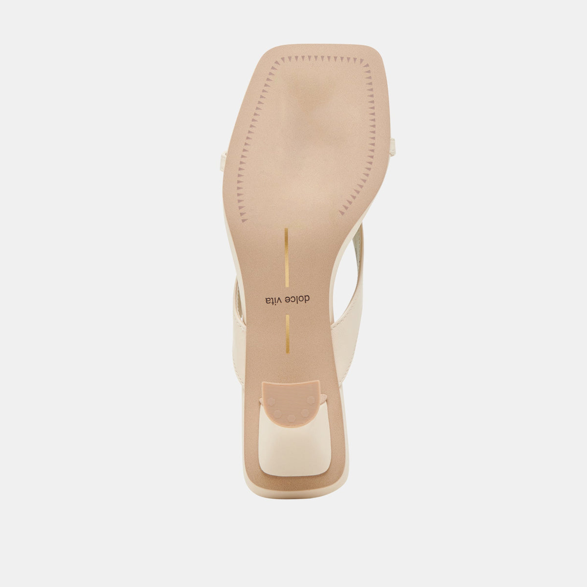 Brevel Wide Bone Leather Heels | Dolce Vita