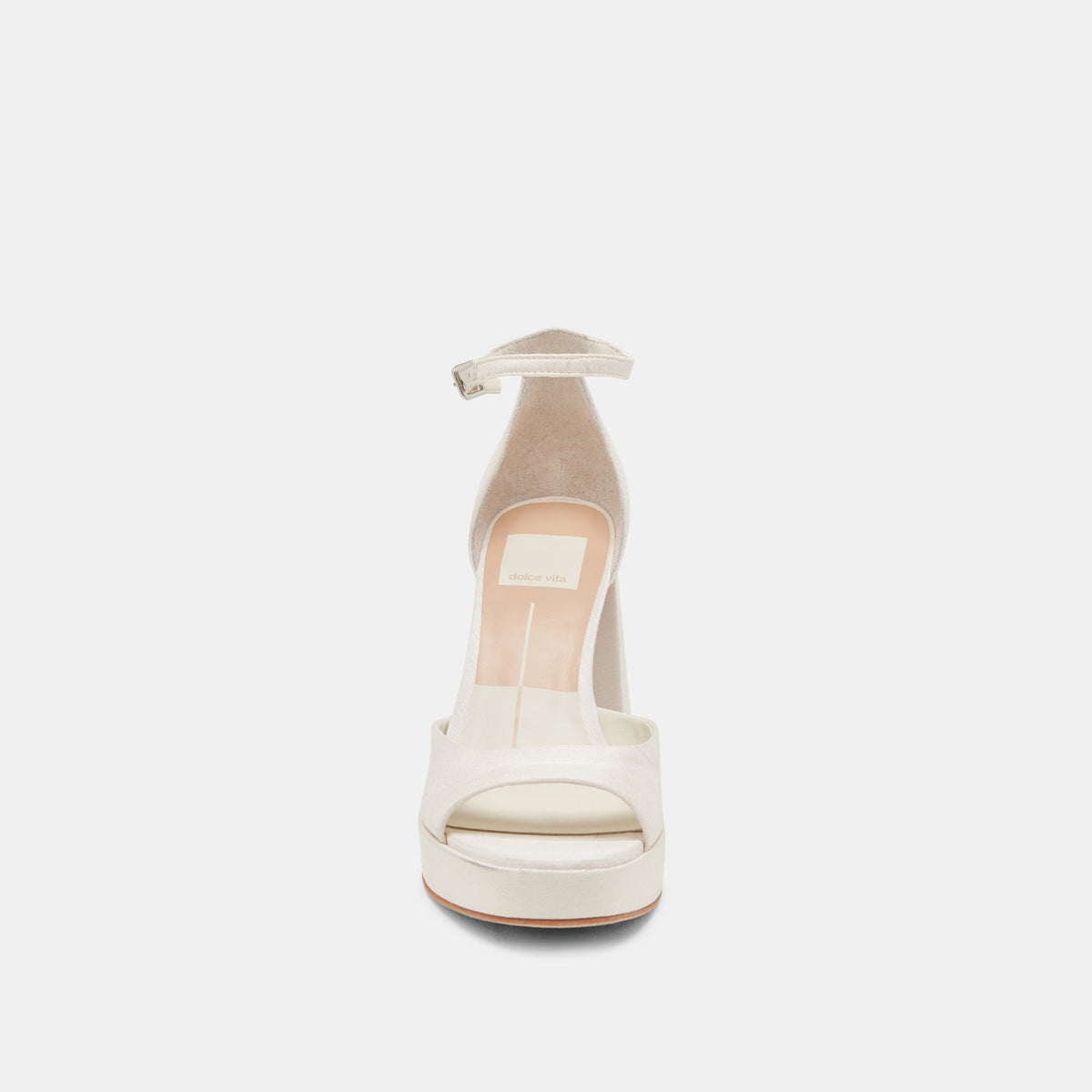 PANDRO WIDE HEELS WHITE SATIN
 – Dolce Vita | Dolce Vita