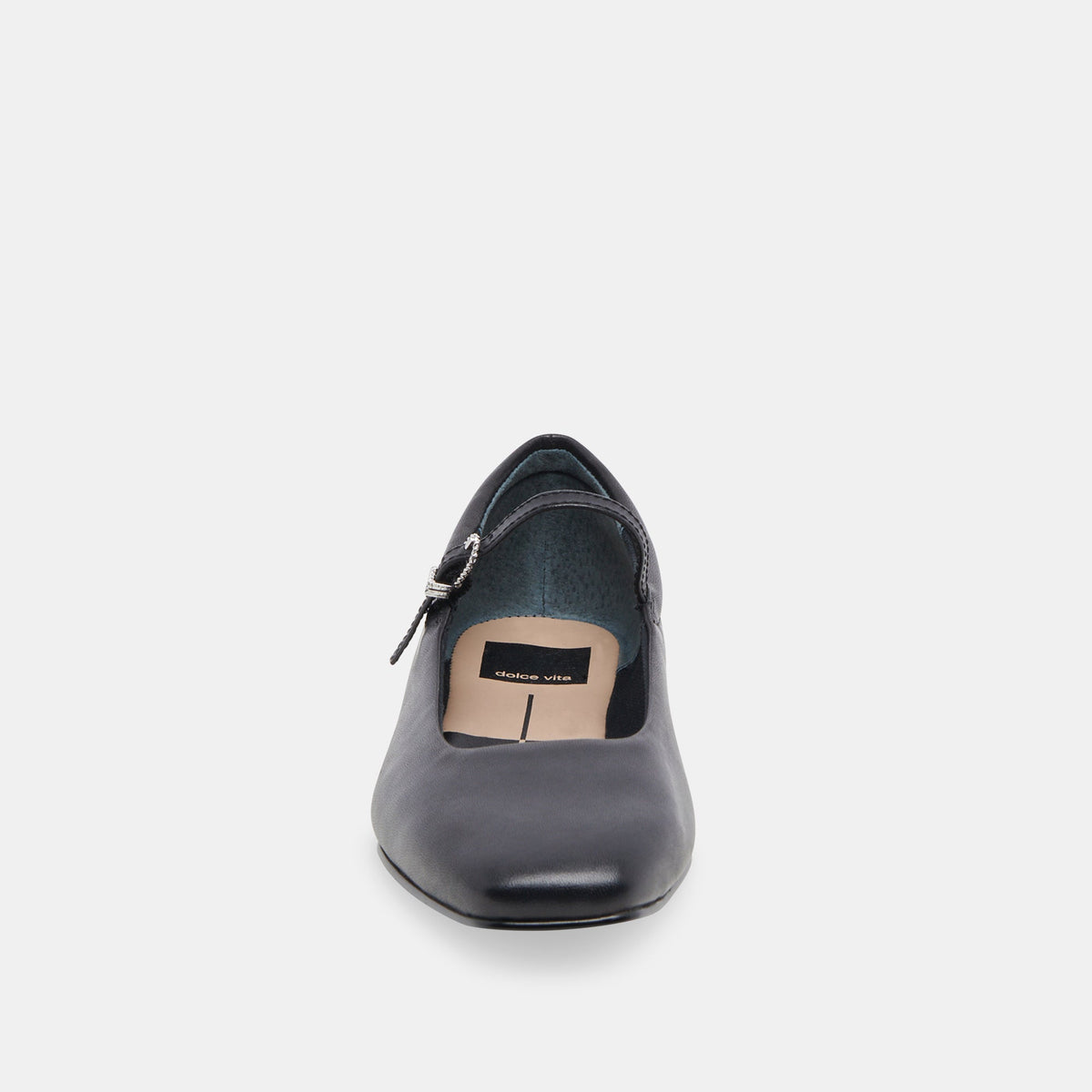 Reyes Wide Ballet Flats Black Leather | Leather Ballet Flats
 – Dolce Vita | Dolce Vita