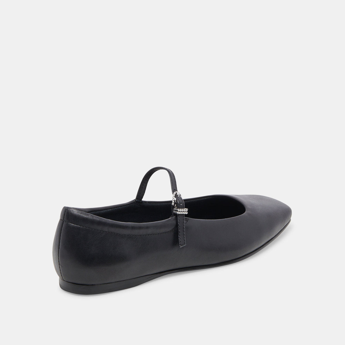 Reyes Wide Ballet Flats Black Leather | Leather Ballet Flats
 – Dolce Vita | Dolce Vita