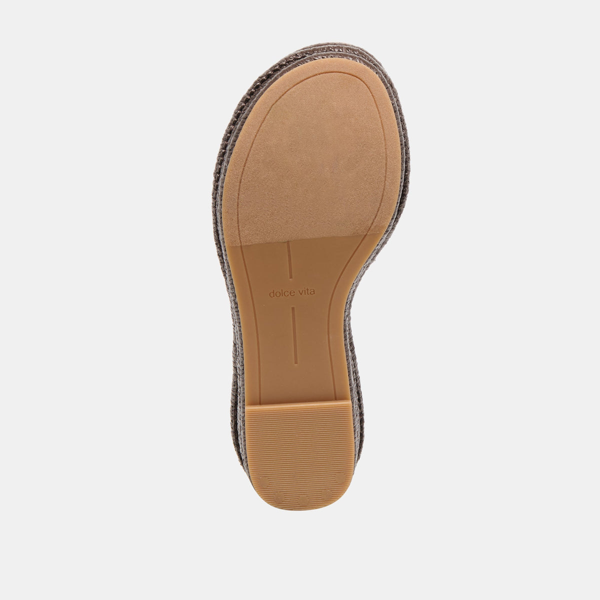 Throne Wide Chocolate Raffia Wedges | Dolce Vita