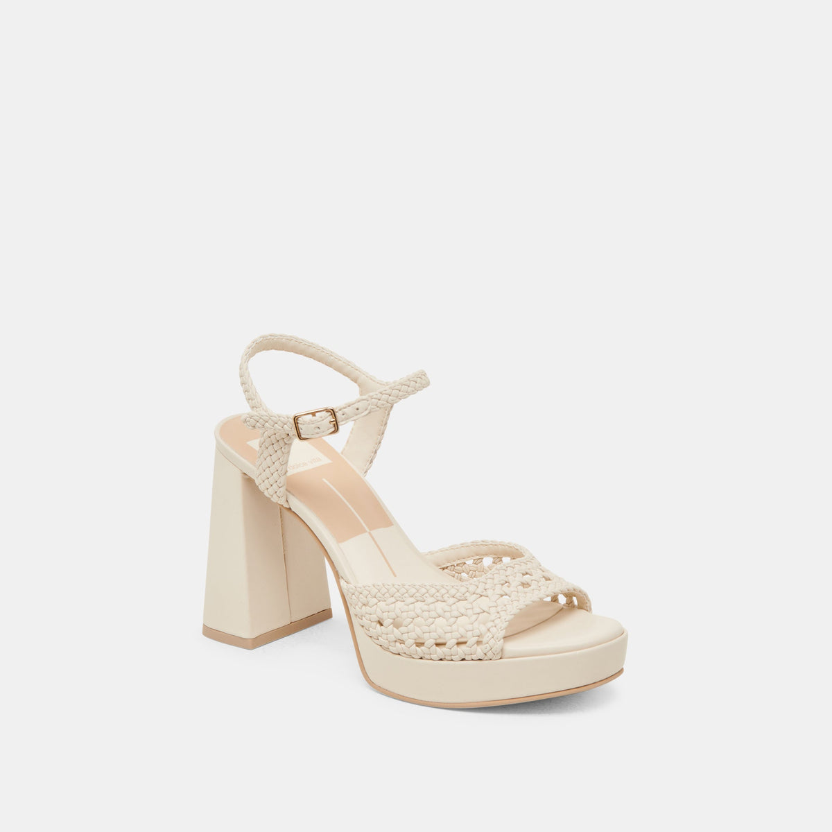 PEYTEN WIDE HEELS CREME WOVEN STELLA
 – Dolce Vita | Dolce Vita