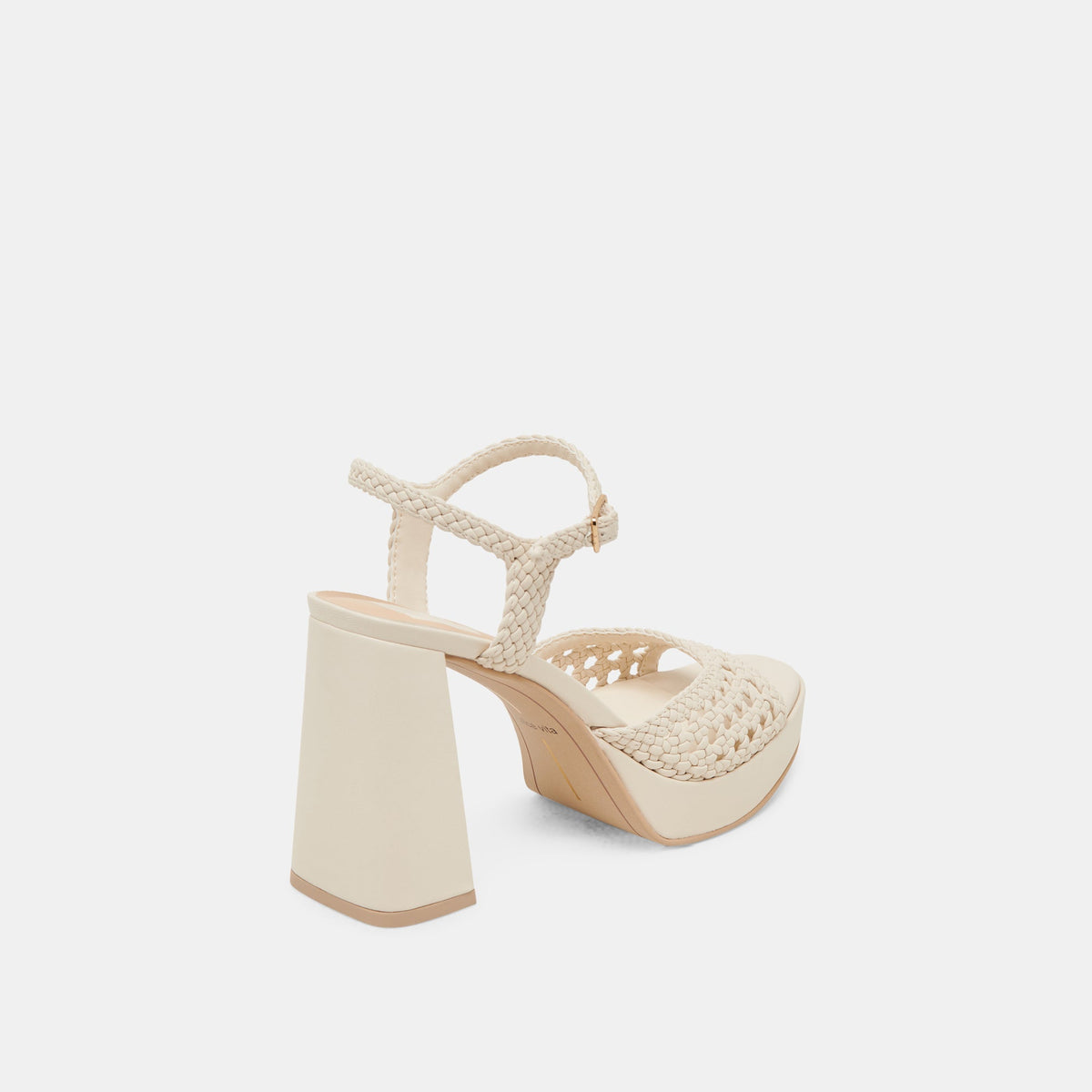 PEYTEN WIDE HEELS CREME WOVEN STELLA
 – Dolce Vita | Dolce Vita