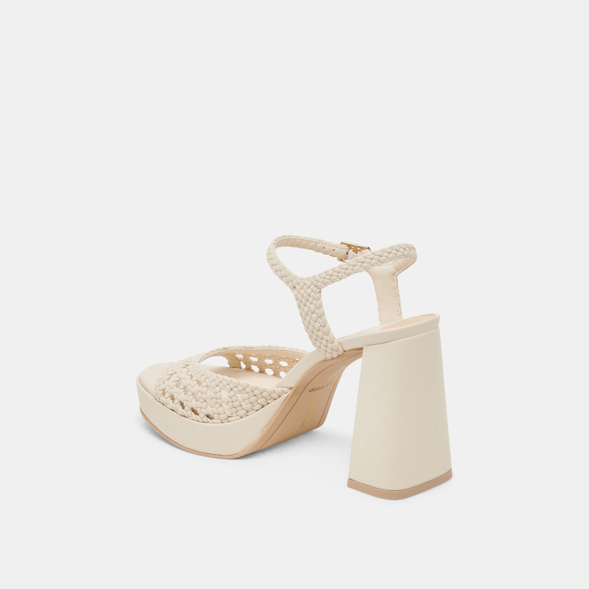 PEYTEN WIDE HEELS CREME WOVEN STELLA
 – Dolce Vita | Dolce Vita