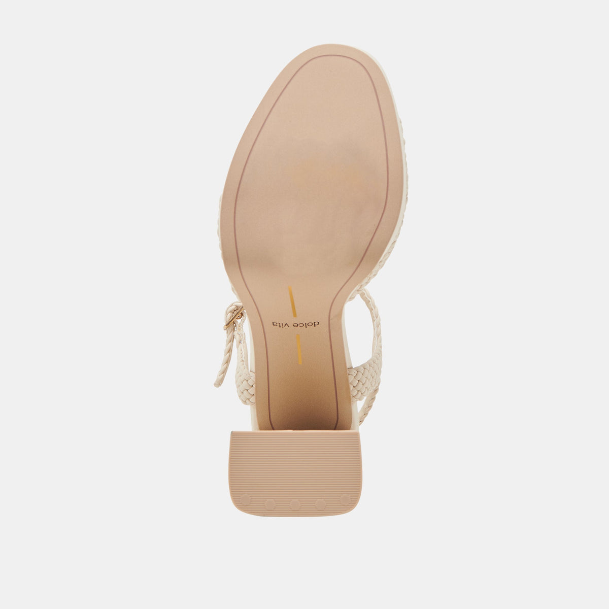 PEYTEN WIDE HEELS CREME WOVEN STELLA
 – Dolce Vita | Dolce Vita