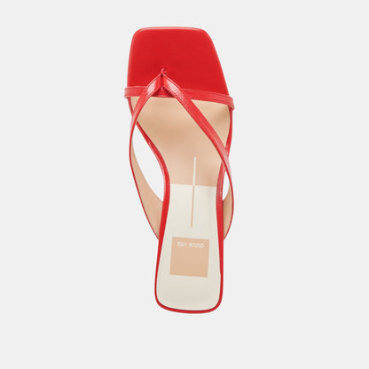 BREVEL WIDE HEELS CHILI LEATHER
 – Dolce Vita | Dolce Vita